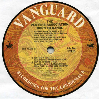 The Players Association : Born To Dance (LP, Album, Pit)