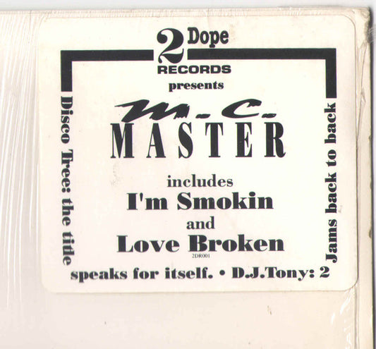 M.C. Master : I'm Smokin/ Love Broken (12", Single)
