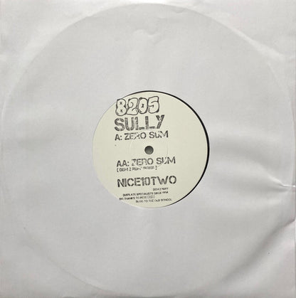 Sully (5) : Zero Sum (10", W/Lbl)