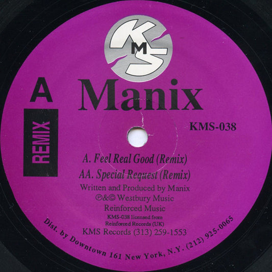 Manix : Feel Real Good (12")