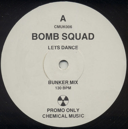 Bomb Squad (23) : Lets Dance (12", Promo)