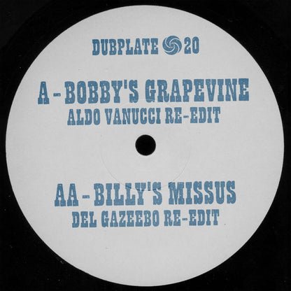 Aldo Vanucci / Del Gazeebo : Bobby's Grapevine / Billy's Missus (7", Single, Ltd, Unofficial)