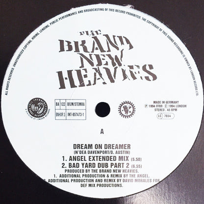 The Brand New Heavies : Dream On Dreamer (12")