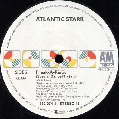 Atlantic Starr : Secret Lovers (12", Maxi)