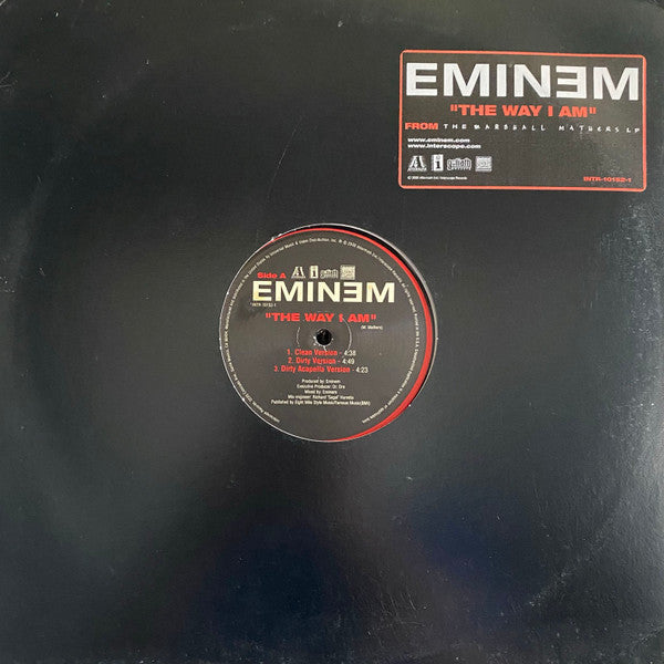 Eminem : The Way I Am (12")