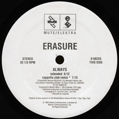 Erasure : Always (12")