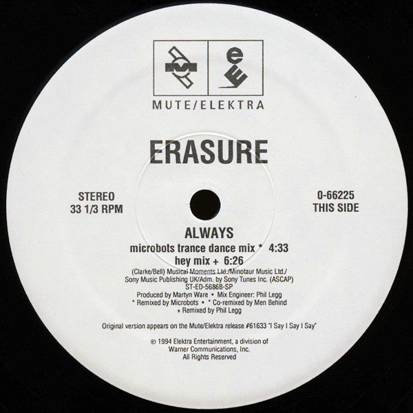 Erasure : Always (12")