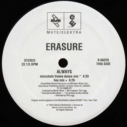 Erasure : Always (12")