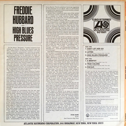 Freddie Hubbard : High Blues Pressure (LP, Album, PR)