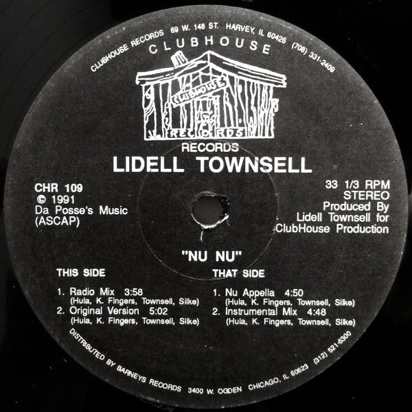 Lidell Townsell : Nu Nu (12", Single)