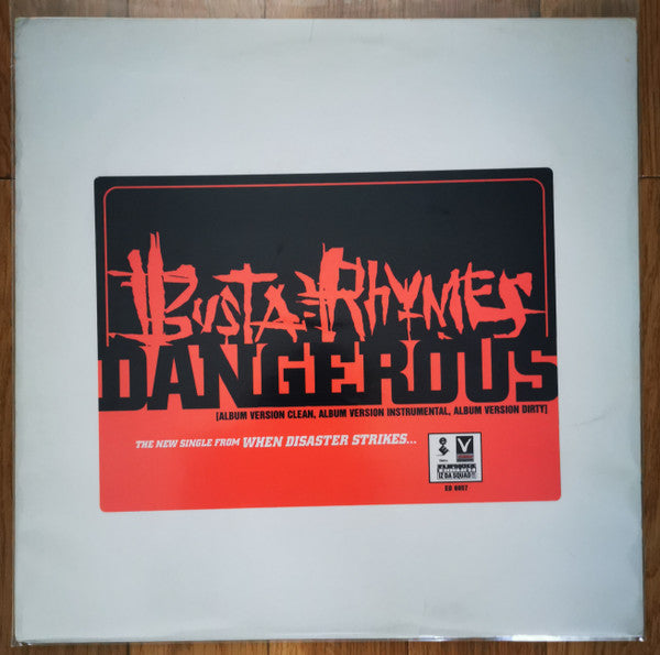 Busta Rhymes : Dangerous (12", Promo)
