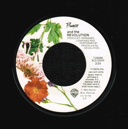 Prince : When Doves Cry (7", Single, Win)