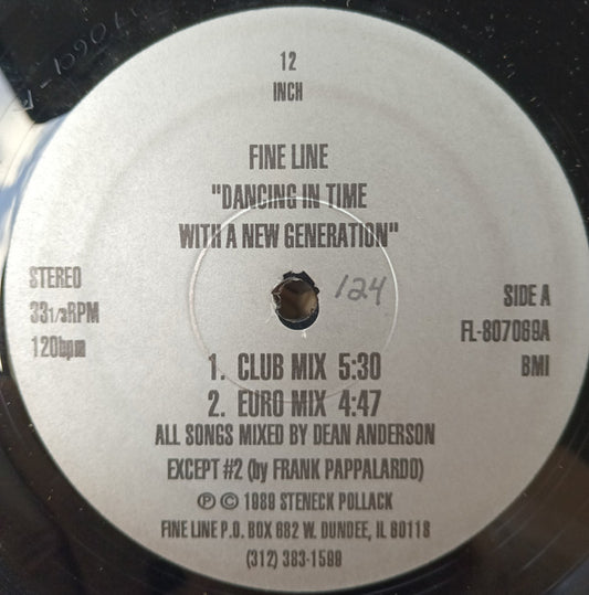 Fine Line : Dancing In Time With A New Generation (12", Single)