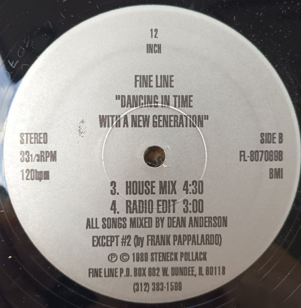 Fine Line : Dancing In Time With A New Generation (12", Single)