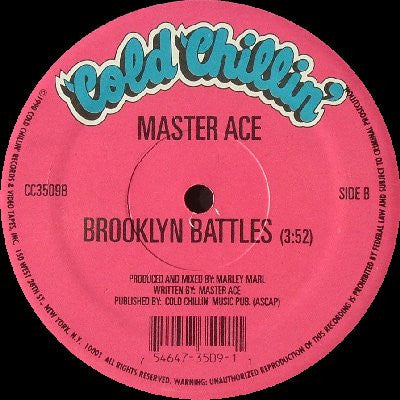 Master Ace* : Letter To The Better / Brooklyn Battles (12", Ltd)