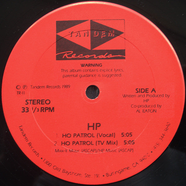 HP (4) : Ho Patrol / Skull (12")