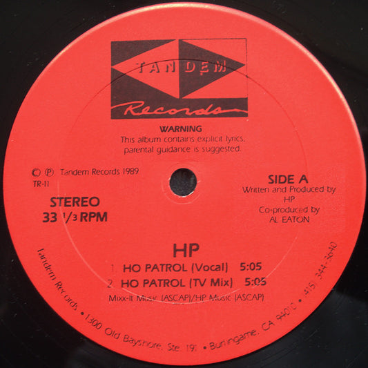 HP (4) : Ho Patrol / Skull (12")