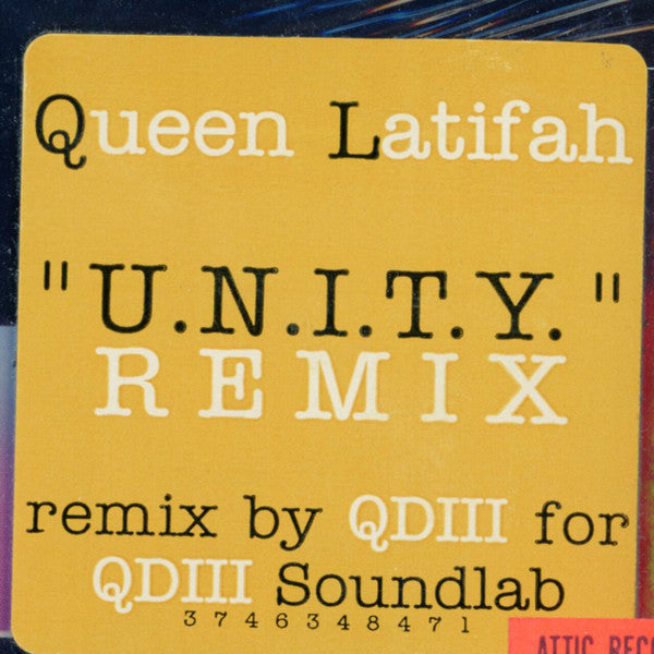 Queen Latifah : U.N.I.T.Y. (Remix) (12", Single)
