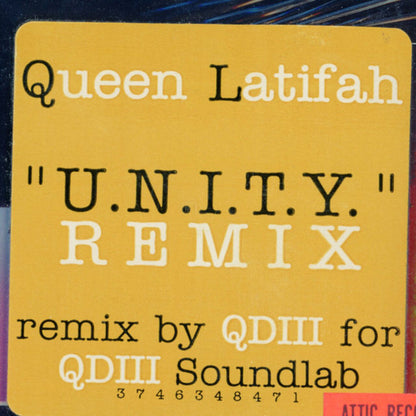 Queen Latifah : U.N.I.T.Y. (Remix) (12", Single)