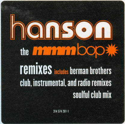 Hanson : Mmm Bop (Remixes) (12")