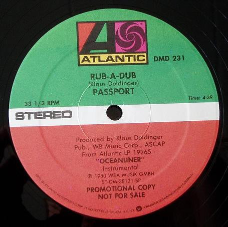 Passport (2) : Rub-A-Dub (12", Promo)