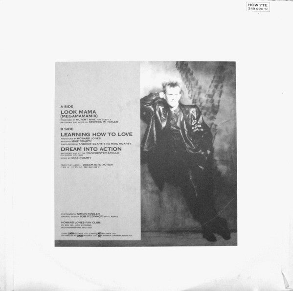 Howard Jones : Look Mama (Megamamamix) (12")