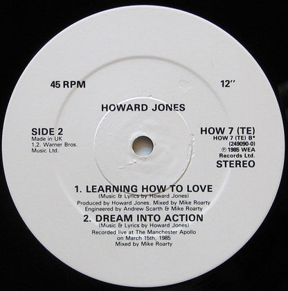 Howard Jones : Look Mama (Megamamamix) (12")
