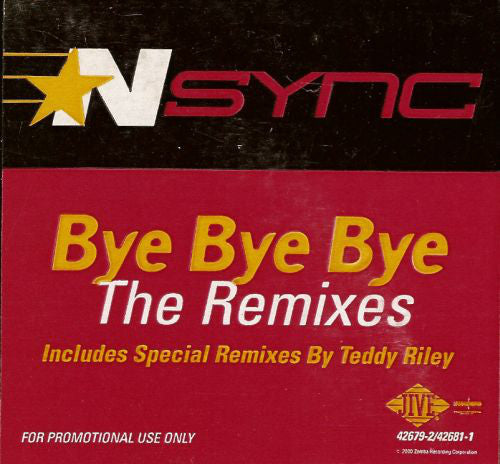 *NSYNC : Bye Bye Bye (The Remixes) (12", Promo)