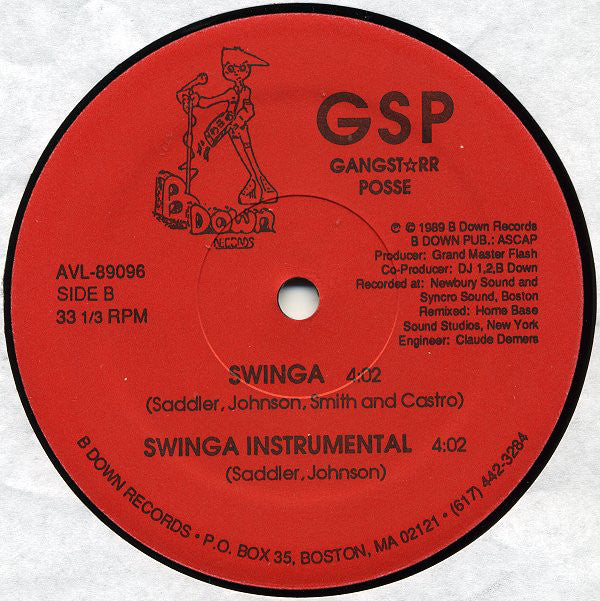 Gangstarr Posse : Read The Label (12")