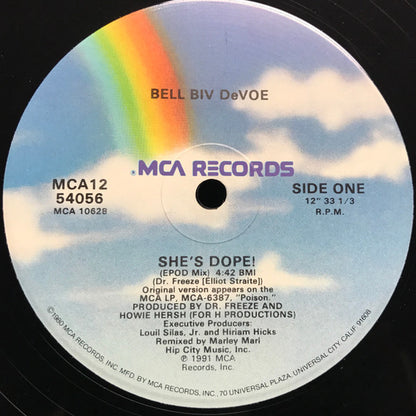 Bell Biv Devoe : She's Dope! (12", Single)