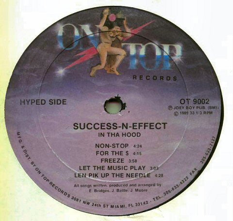 Success-N-Effect* : In Tha Hood (LP, Album)