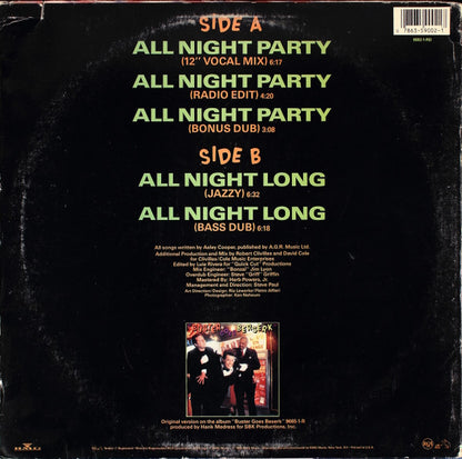 Buster Poindexter : All Night Party (12")