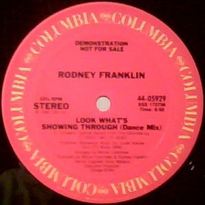 Rodney Franklin : Look What's Showing Through (12", Promo)