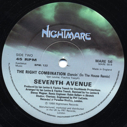 Seventh Avenue : The Love I Lost (12", Single)