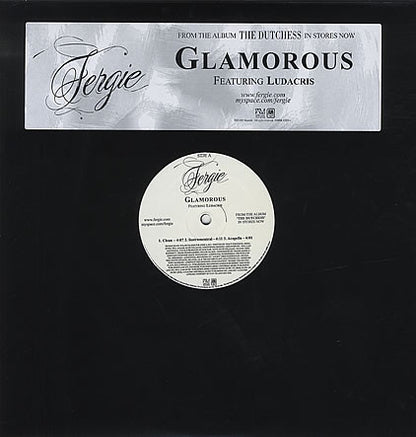 Fergie (2) Featuring Ludacris : Glamorous (12", Single, Promo)