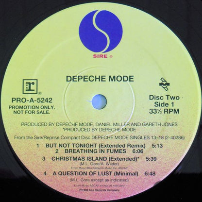 Depeche Mode : PRO-A-5242 Selections From The Commercially Available Limited Edition Boxed Set Three (Singles 13-18) (2xLP, Comp, Promo, Smplr)