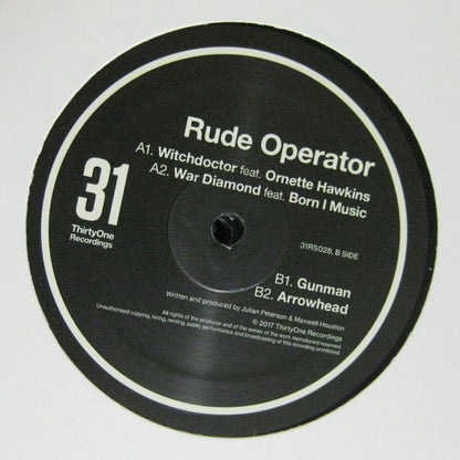 Rude Operator : Witchdoctor EP (12", EP)