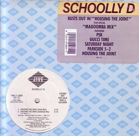 Schoolly D : Housing The Joint (12", Promo)