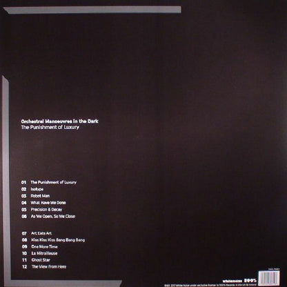 OMD* : The Punishment Of Luxury (LP, Album, Ltd, Yel)