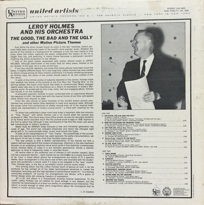 LeRoy Holmes Orchestra : The Good, The Bad And The Ugly And Other Motion Picture Themes (LP, Album)