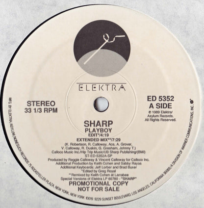 Sharp (3) : Playboy (12", Promo)
