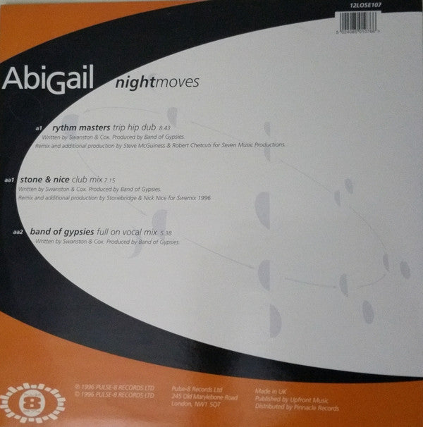 Abigail : Night Moves (12")