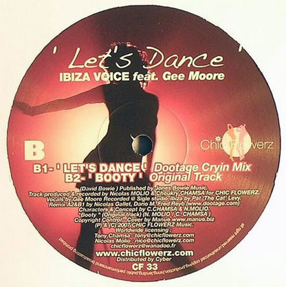 Ibiza Voice Feat. Gee Moore : Let's Dance (12")