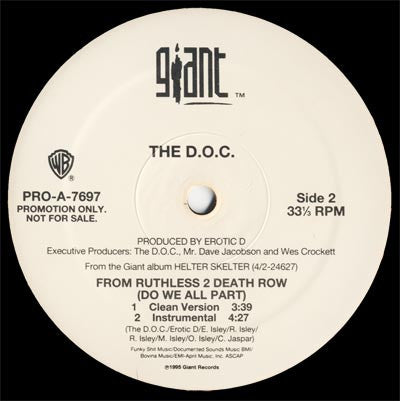 The DOC* : Return Of Da Livin' Dead (12", Promo)