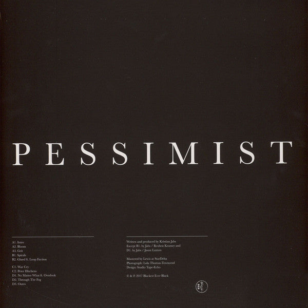 Pessimist (2) : Pessimist (2xLP, Album)