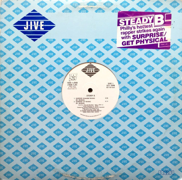 Steady B : Surprise / Get Physical (12", Promo)