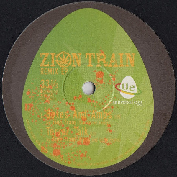Zion Train : Remix EP (10", EP)