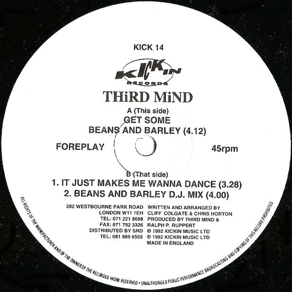 Third Mind : Foreplay (12")