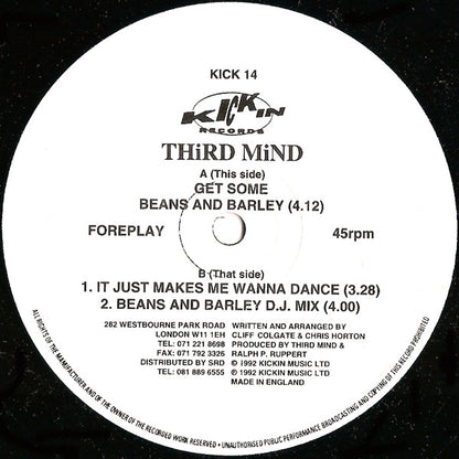 Third Mind : Foreplay (12")