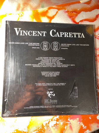 Vincent Capretta : Never Knew Love Like This Before (12", Single)